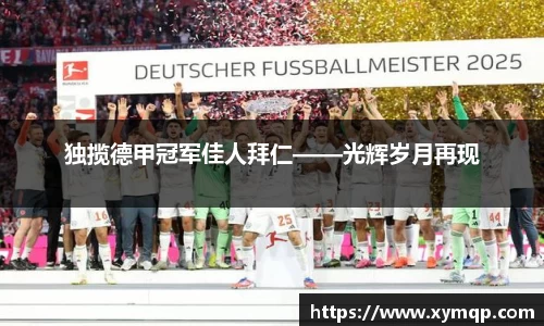 独揽德甲冠军佳人拜仁——光辉岁月再现